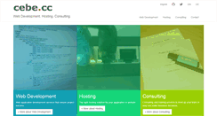Desktop Screenshot of cebe.cc